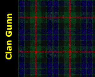 Clan Gunn Tartan Wool