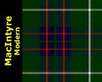 MacIntyre Modern Tartan Wool Scarf