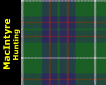 MacIntyre Hunting Tartan Wool Scarf