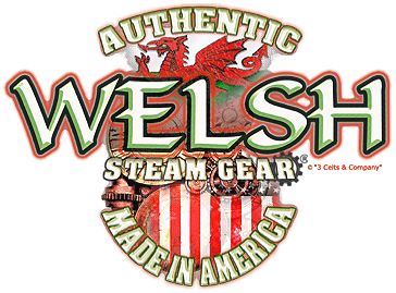 Authentic Welsh Steam-Gear<sup>®</sup> Made in America | by 3 Celts & Company